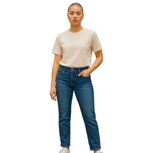 Tommy Hilfiger Women’s Adaptive Stretch Straight Jeans Magnetic Fly Size 33 Blue